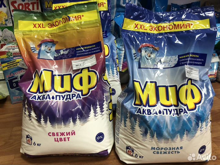 Стиральный порошок Миф 6кг