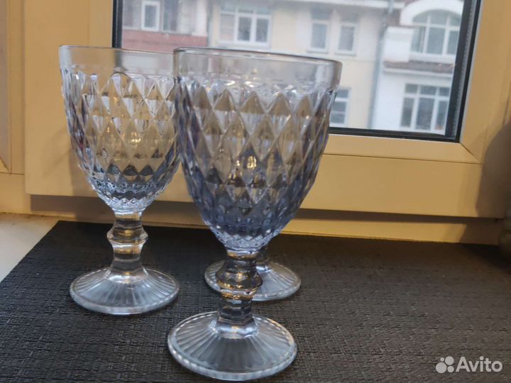 Бокалы разные, рюмки