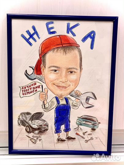 Шаржи на заказ по фото