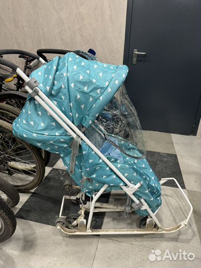 Коляска санки