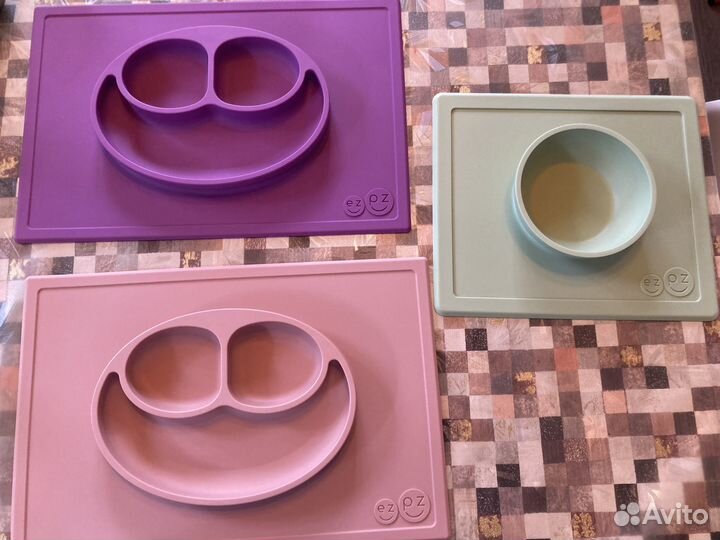 Силиконовая тарелка ezpz