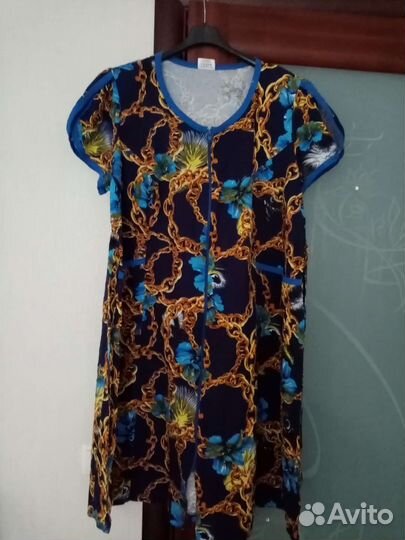 Домашний Халат р. 58 - 60 хлопок