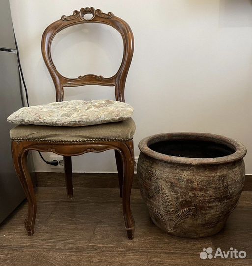 Большое керамическое кашпо