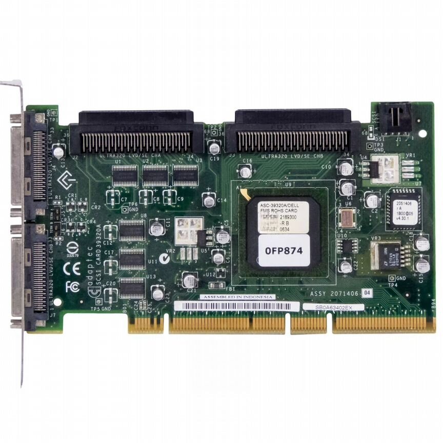 [ASC-39320A] Контроллер Dell (Adaptec) Pci-X Asc-39320a