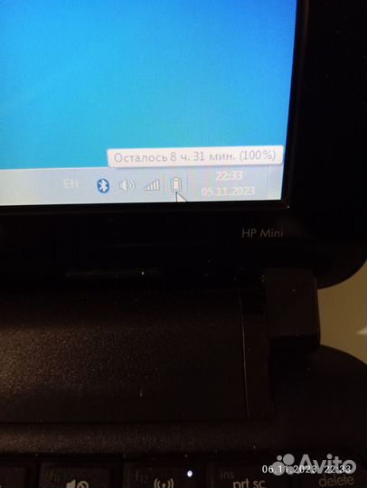 HP Mini 2 ядра 2 гига 120 SSD до 9 часов автономно