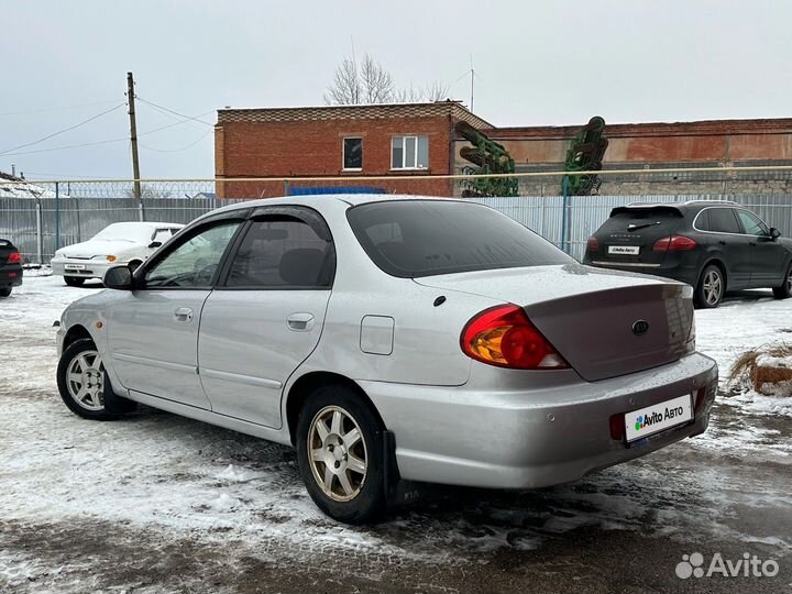 Kia Spectra 1.6 МТ, 2005, 212 315 км