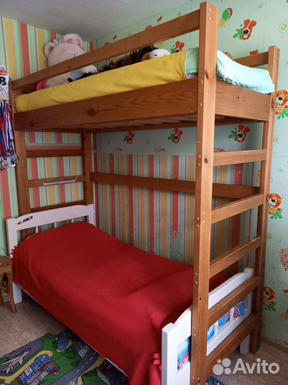 Кровать чердак