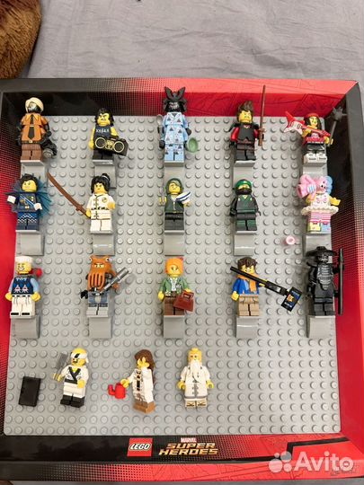 Коллекция человечков lego ninjago редкий