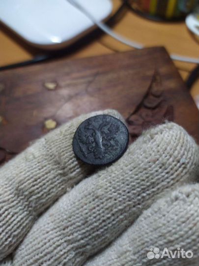 Полушка 1730 г