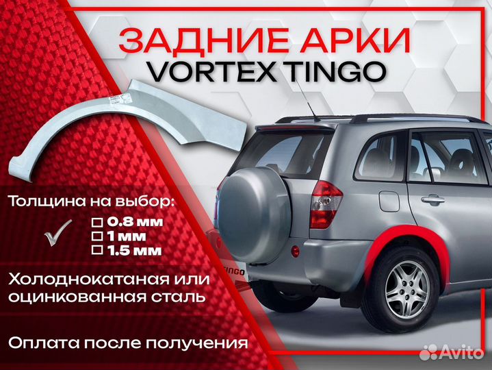 Ремонтные арки на Vortex Tingo