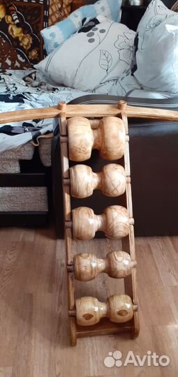 Массажер и тренажёр для спины