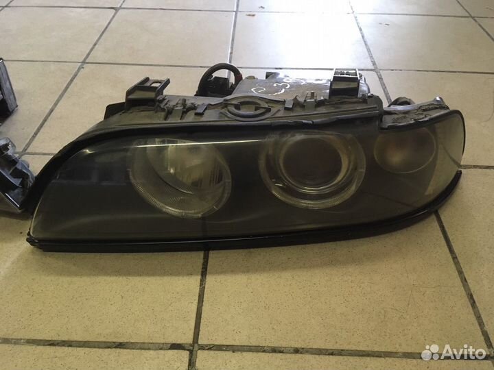 Фара правая и левая ксенон бмв 5 серия е39 рестайл