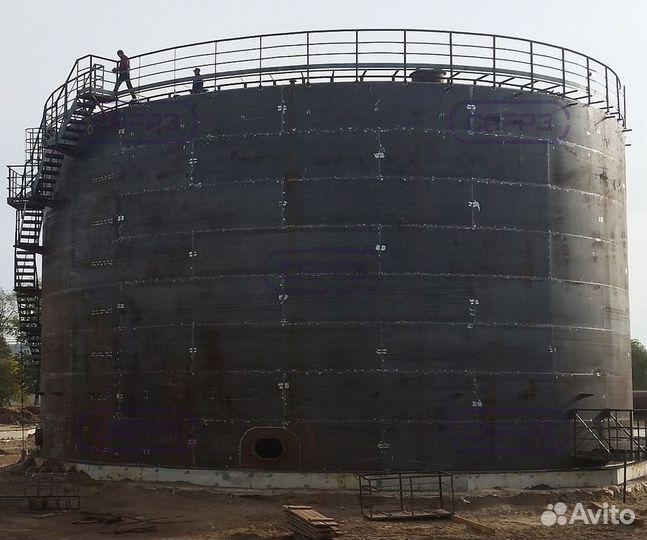 Резервуары рвс, ргс, Емкости металлические