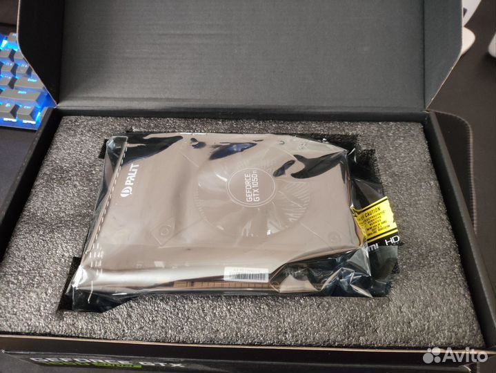 Видеокарта nvidia gtx 1050 ti 4gb palit