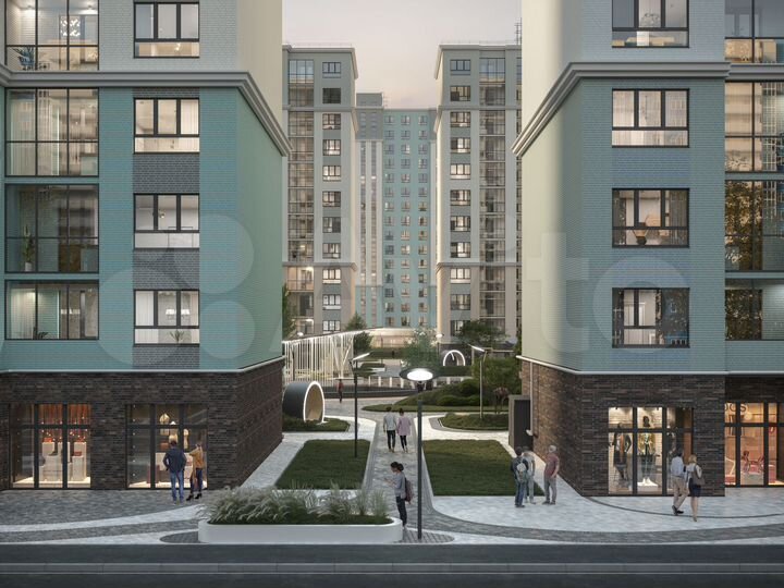 1-к. квартира, 43,7 м², 6/12 эт.