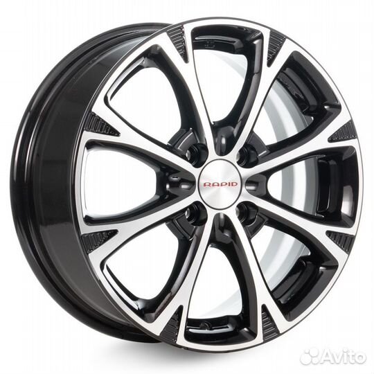 R15 4x98 6J ET35 d58,5 K&K Блюз алмаз черный (кс60