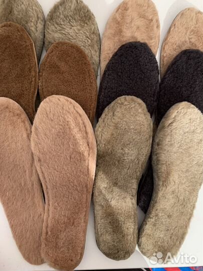 Стельки из натуральной овчины