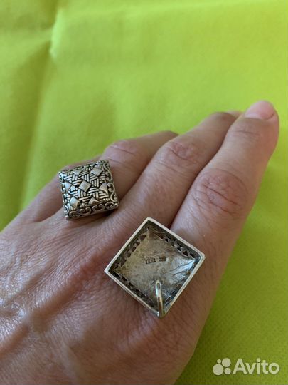 Кольцо Италия Серебро 925 проба Подвеска Кулон