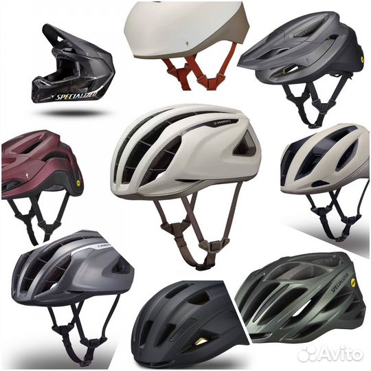 Велошлемы Specialized, POC, MET