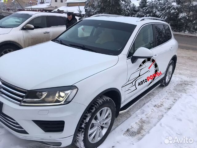 Пороги Volkswagen Touareg площадка