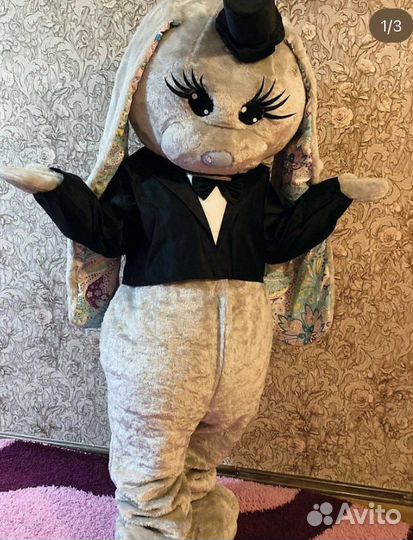 Ростовая кукла мишка тедди, живая открытка