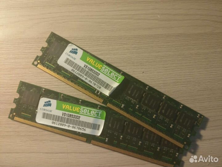 Оперативная память Corsair ddr2