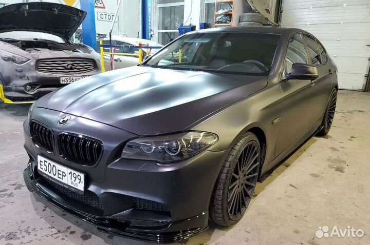 Сплиттера под пороги bmw 5 f10 m стиль