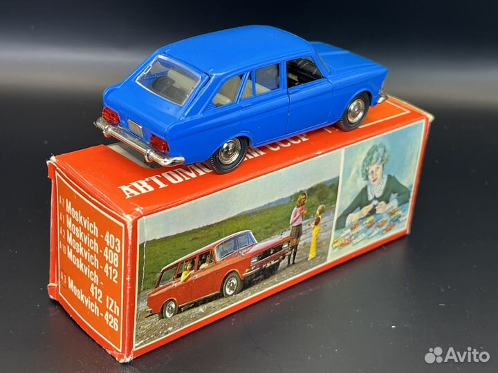 Москвич иж-1500 Комби А12 Синий 1977 год