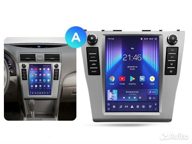 Магнитола Tesla Toyota Camry 40 Teyes tpro 2