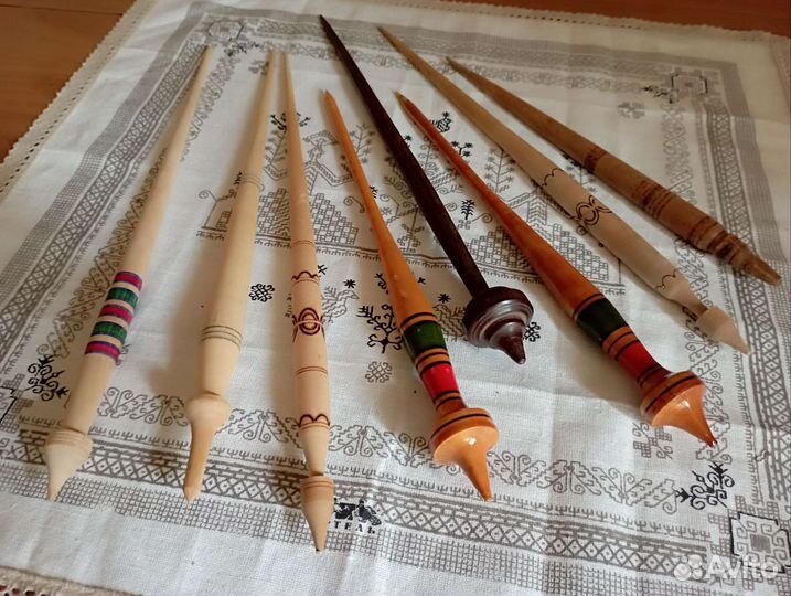 Досочки +веретёна Натуральное дерево