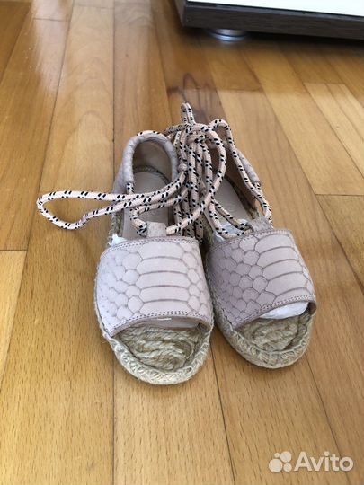 Эспадрильи для девочки 27 размер