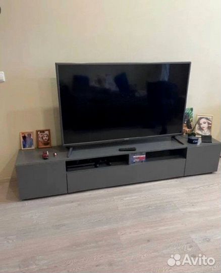 Тумба тв графит 2 метра