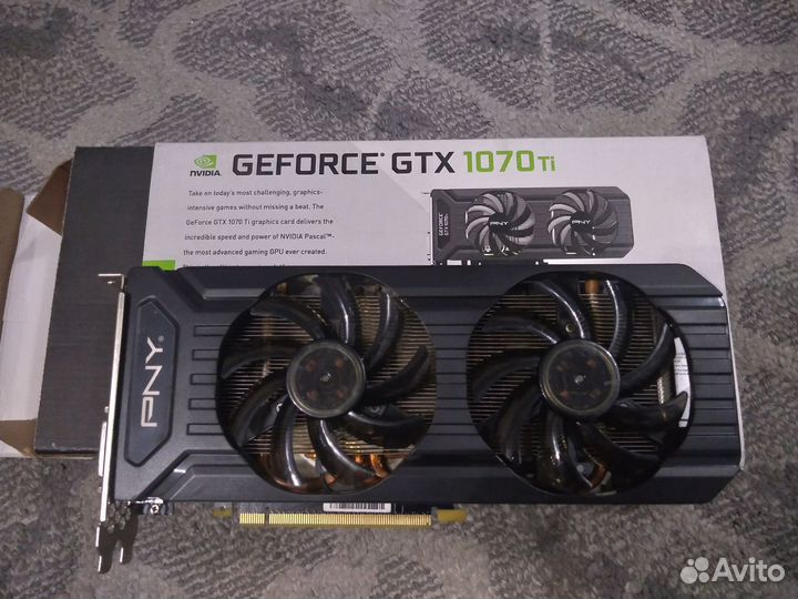 Видеокарта gtx 1070 ti 8gb