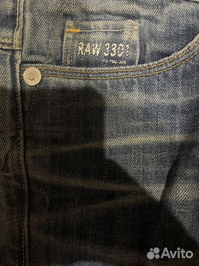 Джинсы 3301 G-Star Raw Denim RN 104506 CA41169