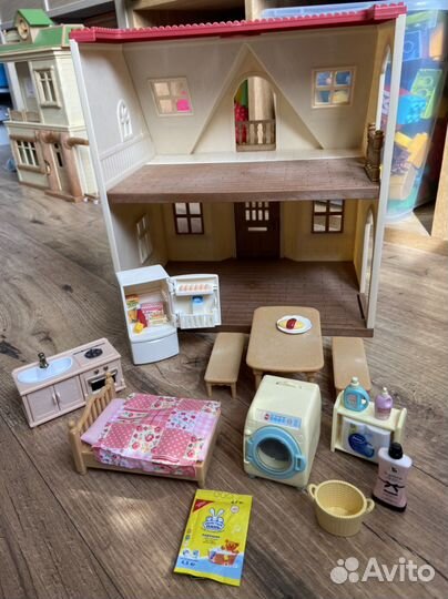 Sylvanian Families домик, мебель