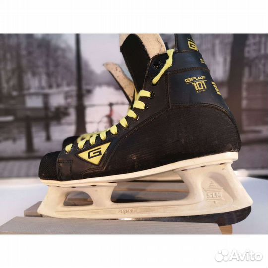 Коньки хоккейные 42-43 размер graf elite