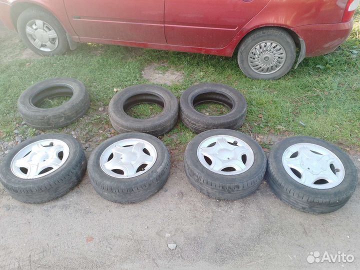 Литые диски r14 на ваз с летней резиной