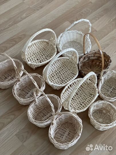 Маленькие и очень маленькие плетение корзины