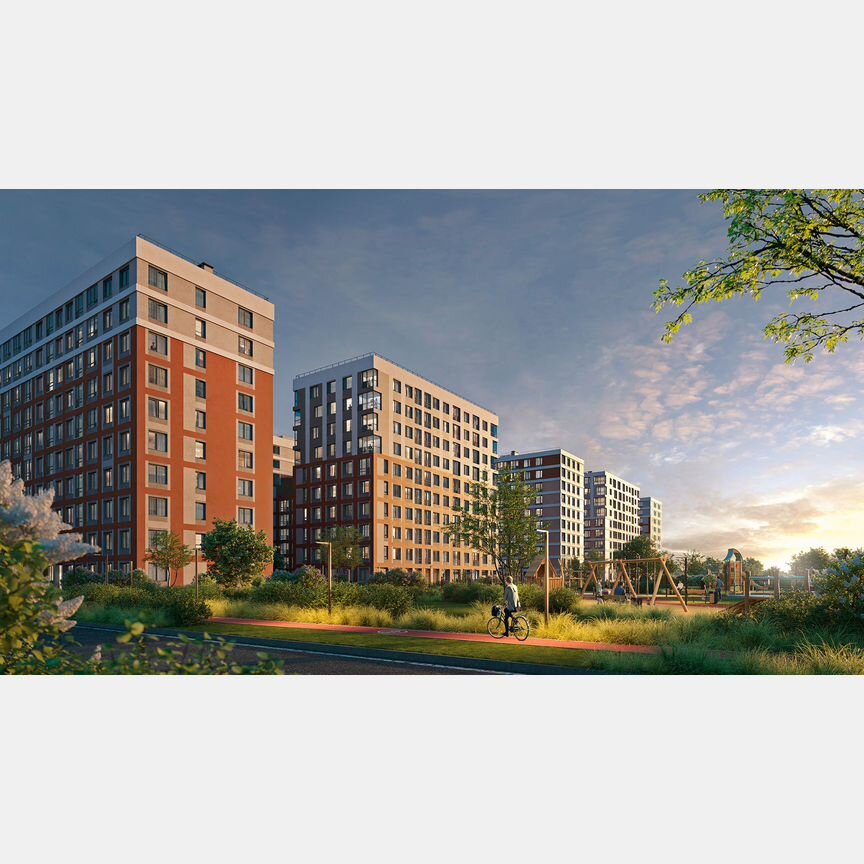 2-к. квартира, 56,5 м², 2/10 эт.