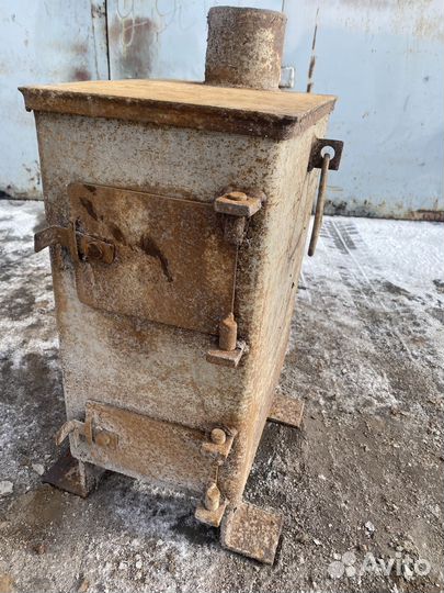 Печь буржуйка армейская для палатки