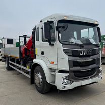 Бортовой грузовик JAC N200 с КМУ FASSI, 2024, Долгопрудный