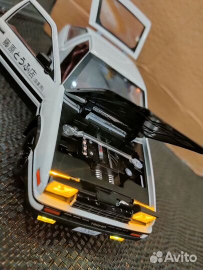 Модель toyota trueno AE86