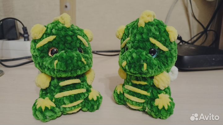 Дракон, мишка