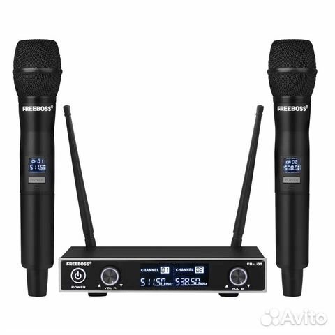 Радио-микрофоны Freeboss FB-U35 двойная цифровая