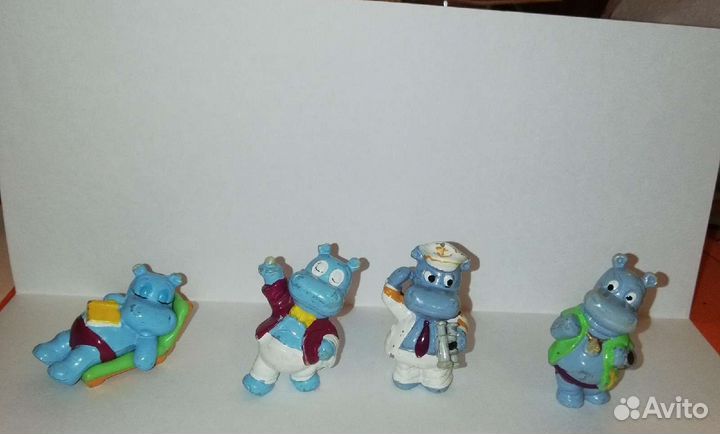 Фигурки бегемотиков