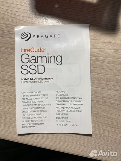 Внешний жесткий диск SSD 1tb, FireCuda Gaming SSD