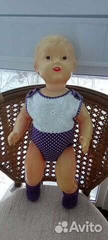 Большой красивый пупс целлулоид. Редкость СССР
