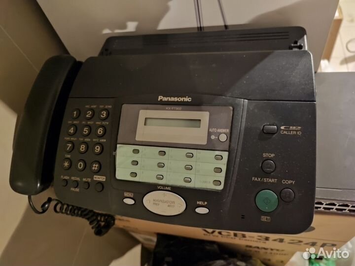 Телефон факс panasonic
