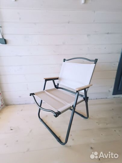 Кресло садовое складное туристическое бежевое