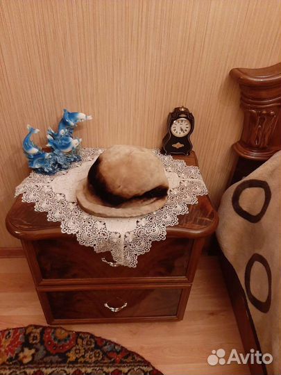 Шапка мутоновая и шуба